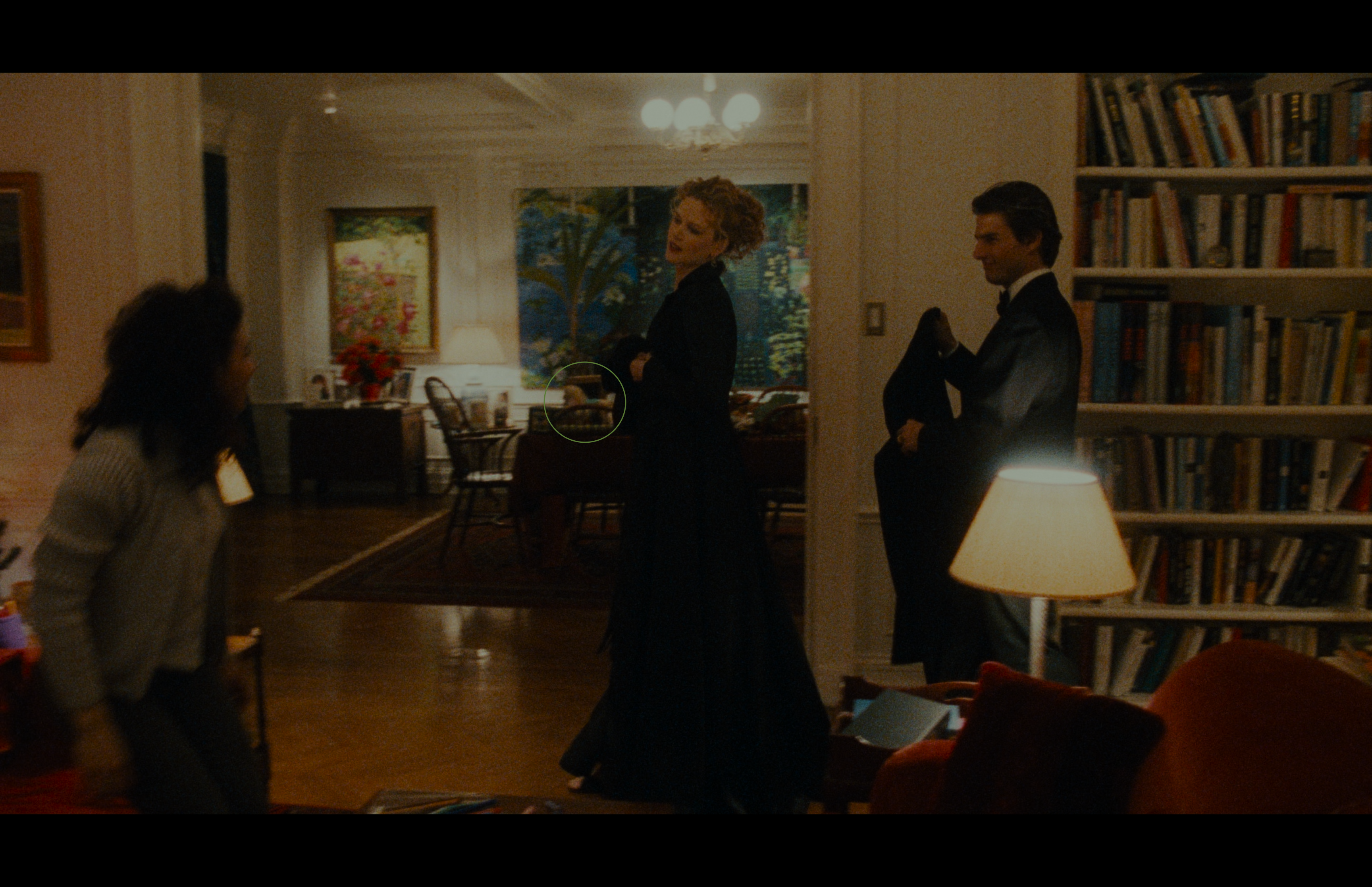 Harford apartment — dining table with the toy horse (Apartment 1).